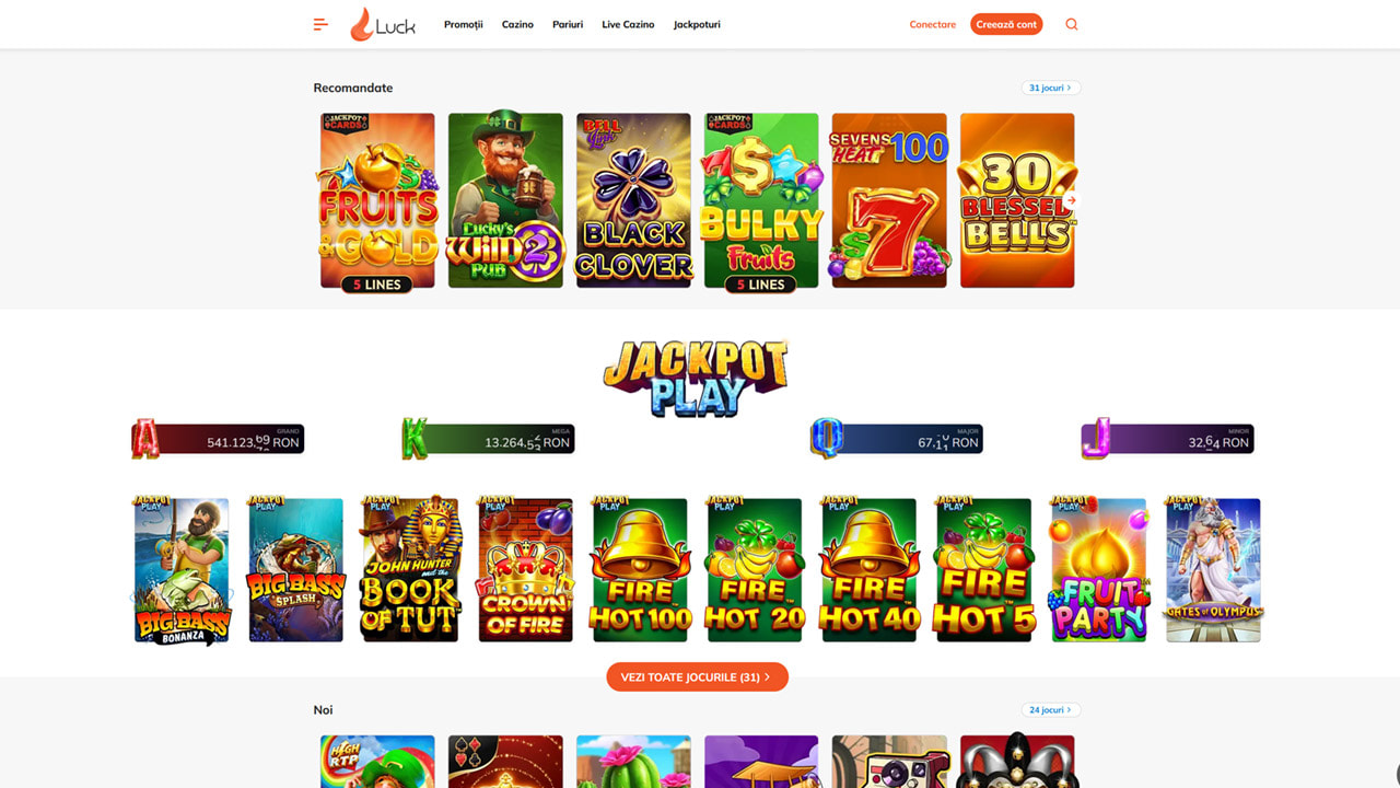 Luck.ro Cazino Online