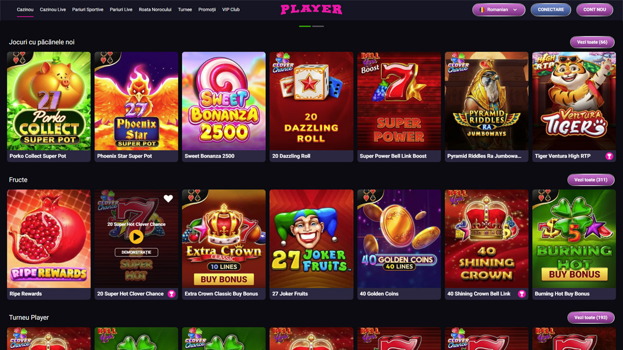 Player.ro Cazino Online