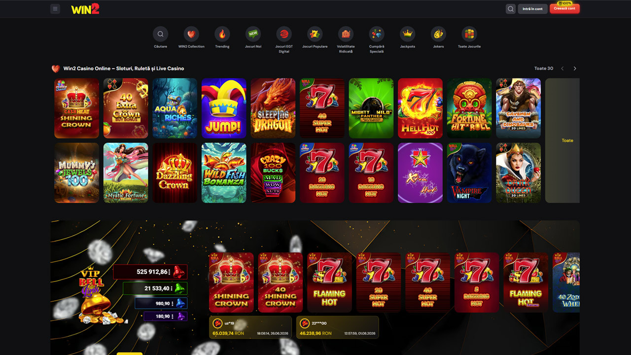 Win2 Cazino Online